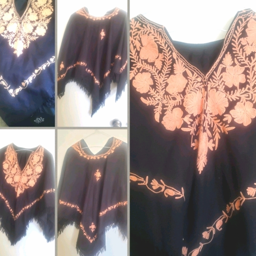 Poncho / Women Wrap Shawl